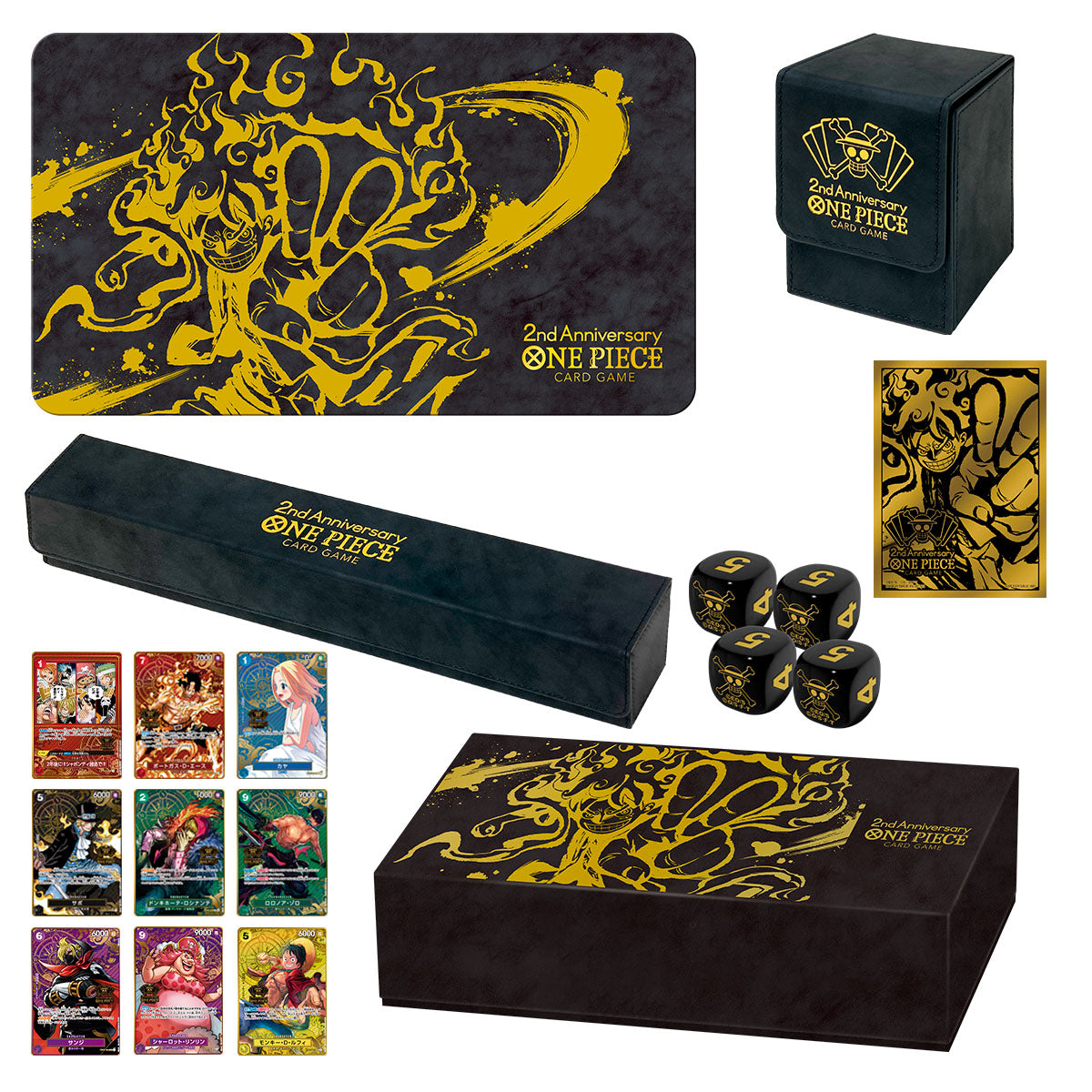 IN STOCK in AU] ONE PIECE CARD GAME 2nd ANNIVERSARY SET Japanese