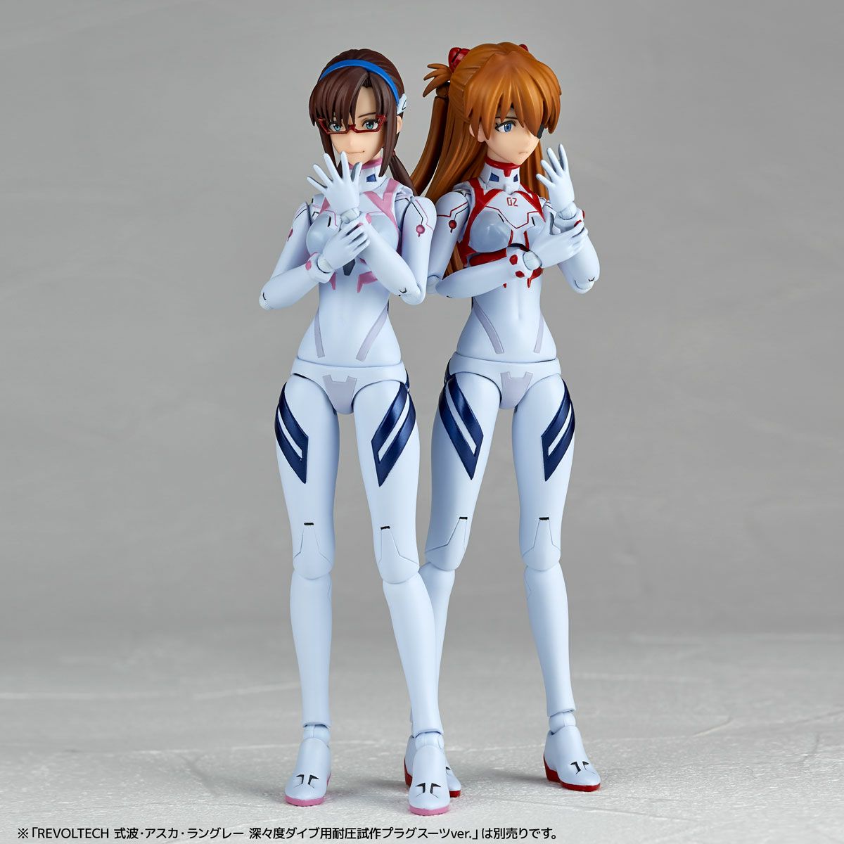 [IN STOCK in HK] Revoltech Makinami Mari Illustrious Deep Ocean Dive Pressure-Resistant Prototype Plug Suit Ver.