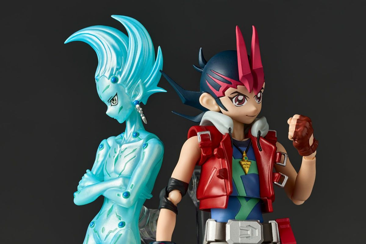 [IN STOCK in HK] Revoltech Tsukumo Yuma & Astral (Yu-Gi-Oh!)