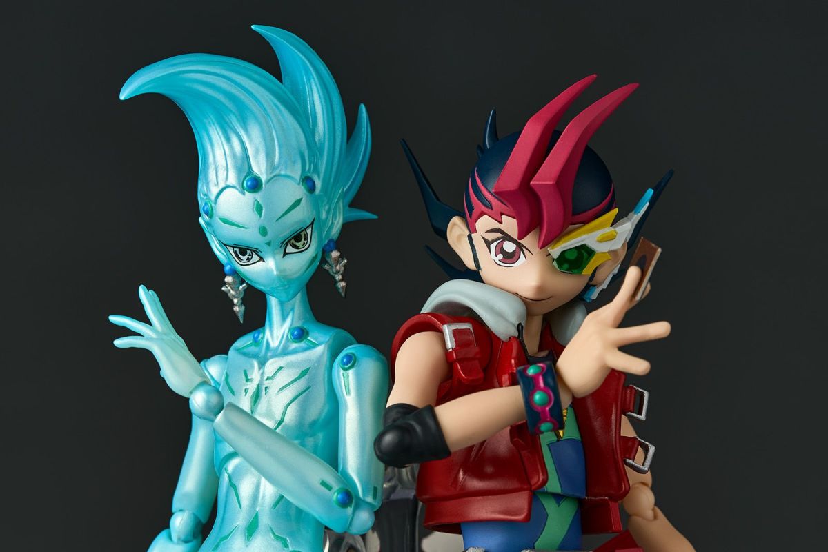 [IN STOCK in HK] Revoltech Tsukumo Yuma & Astral (Yu-Gi-Oh!)