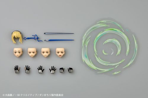 [PRE-ORDER] Revoltech DanMachi Ais Wallenstein with Bonus Parts Is It Wrong to Try to Pick Up Girls in a Dungeon?