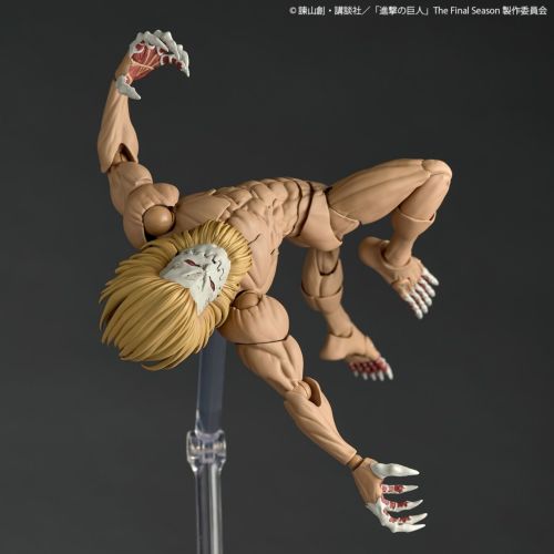 [PRE-ORDER] Revoltech Amazing Yamaguchi Attack on Titan Jaw Titan (With Bonus Part)