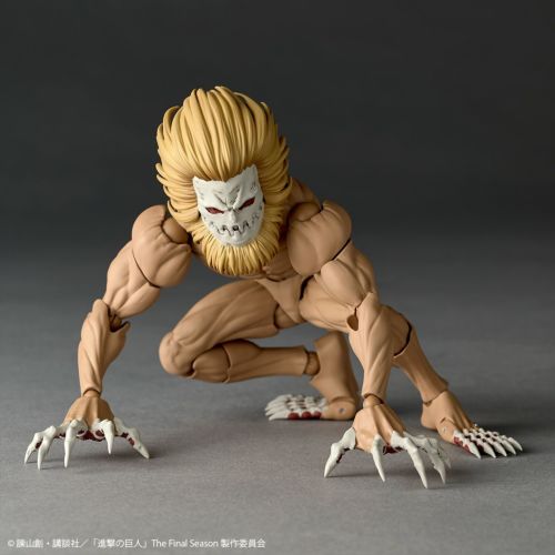 [PRE-ORDER] Revoltech Amazing Yamaguchi Attack on Titan Jaw Titan (With Bonus Part)