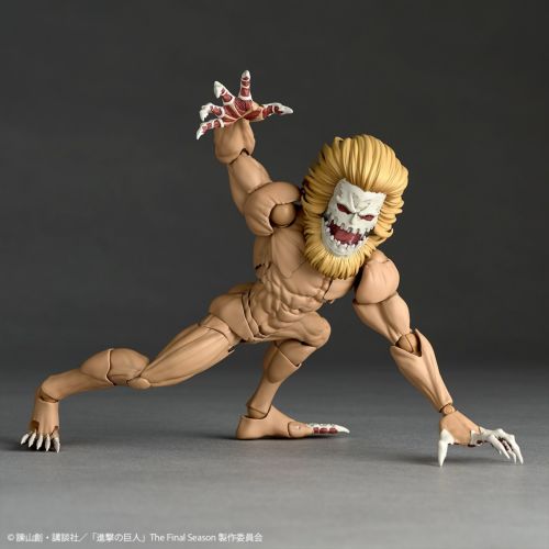 [PRE-ORDER] Revoltech Amazing Yamaguchi Attack on Titan Jaw Titan (With Bonus Part)