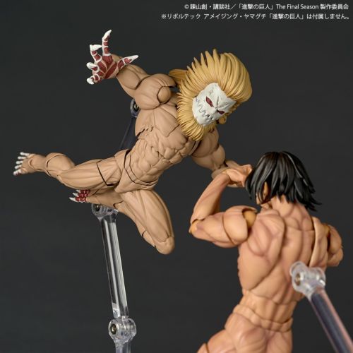 [PRE-ORDER] Revoltech Amazing Yamaguchi Attack on Titan Jaw Titan (With Bonus Part)