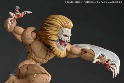 [PRE-ORDER] Revoltech Amazing Yamaguchi Attack on Titan Jaw Titan (With Bonus Part)