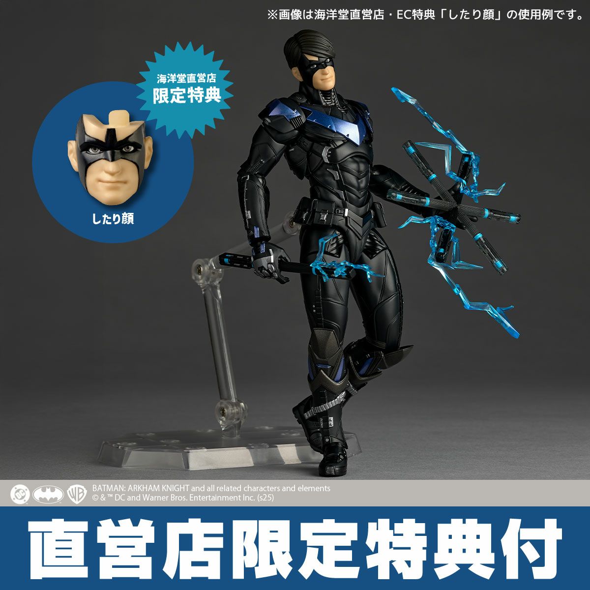 [PRE-ORDER] Revoltech Amazing Yamaguchi Nightwing (With Bonus Part)