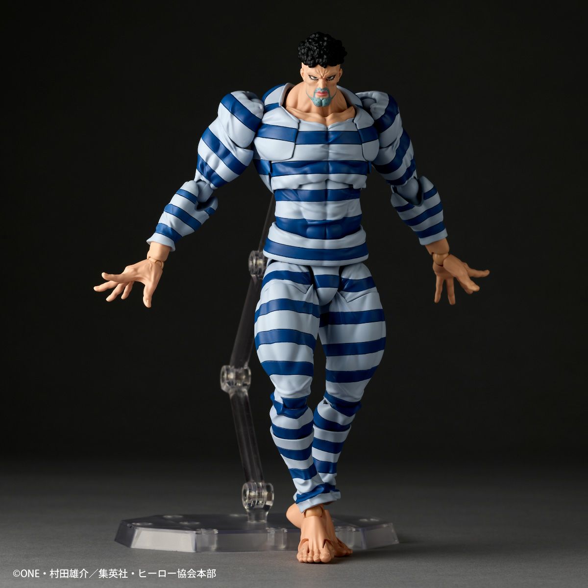 [PRE-ORDER] One Punch Man Revoltech Amazing Yamaguchi Puri-Puri Prisoner with Bonus Parts
