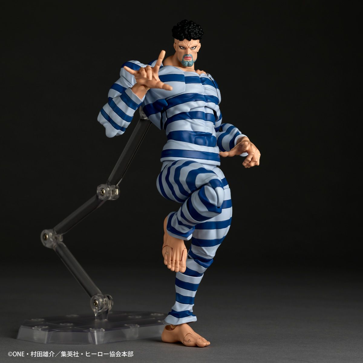 [PRE-ORDER] One Punch Man Revoltech Amazing Yamaguchi Puri-Puri Prisoner with Bonus Parts