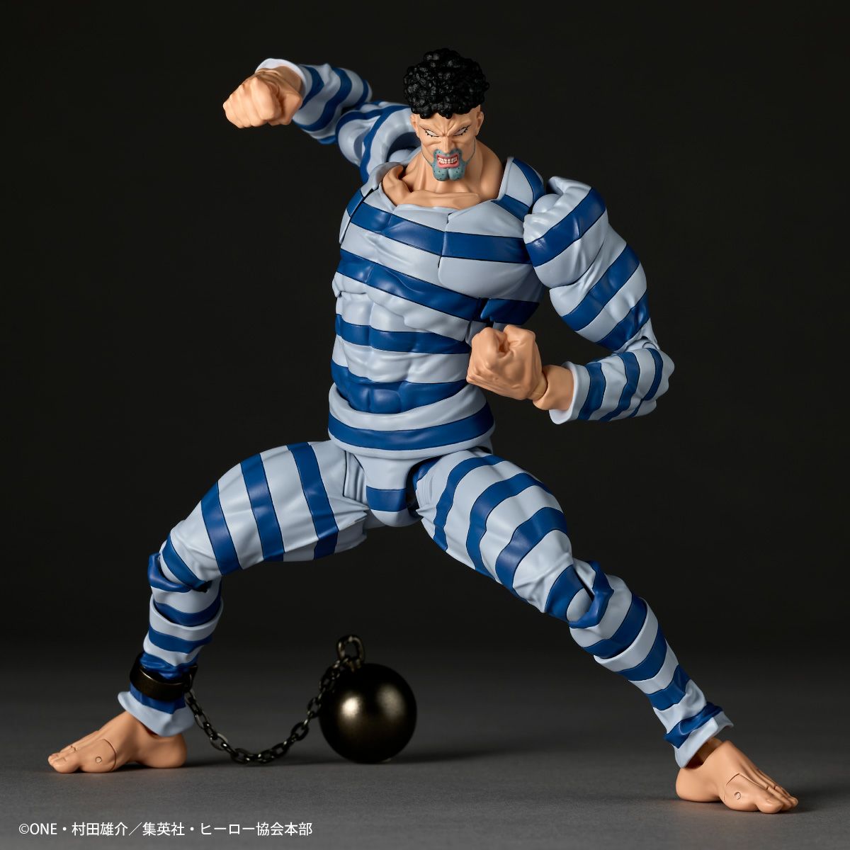 [PRE-ORDER] One Punch Man Revoltech Amazing Yamaguchi Puri-Puri Prisoner with Bonus Parts