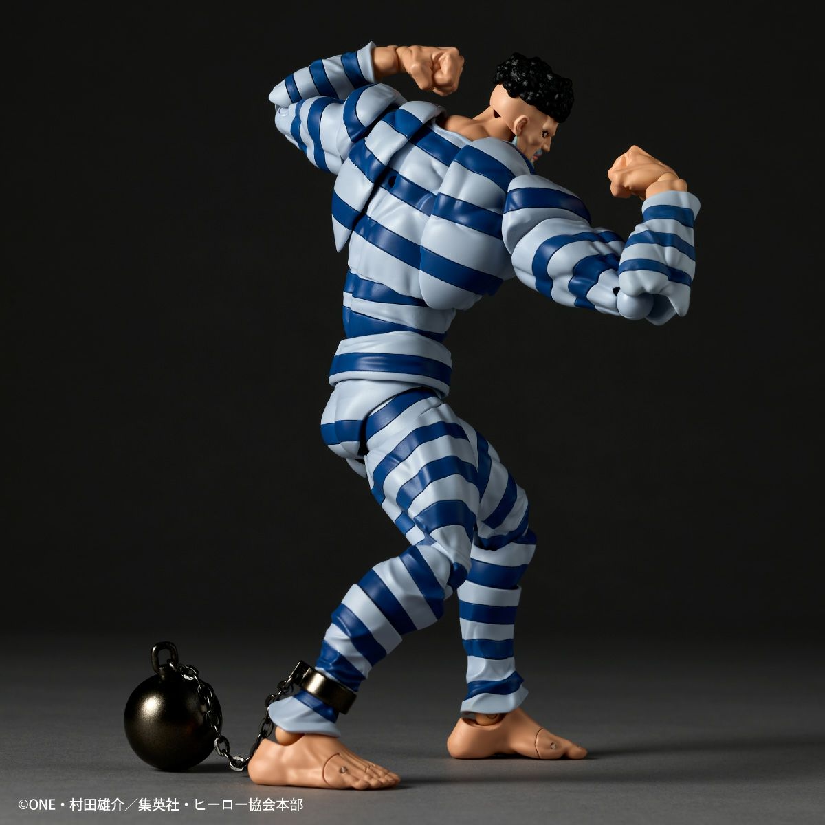 [PRE-ORDER] One Punch Man Revoltech Amazing Yamaguchi Puri-Puri Prisoner with Bonus Parts
