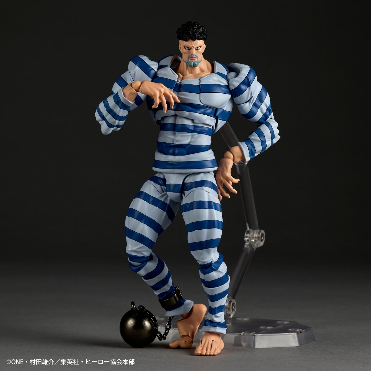 [PRE-ORDER] One Punch Man Revoltech Amazing Yamaguchi Puri-Puri Prisoner with Bonus Parts