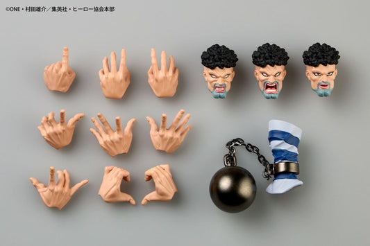 [PRE-ORDER] One Punch Man Revoltech Amazing Yamaguchi Puri-Puri Prisoner with Bonus Parts