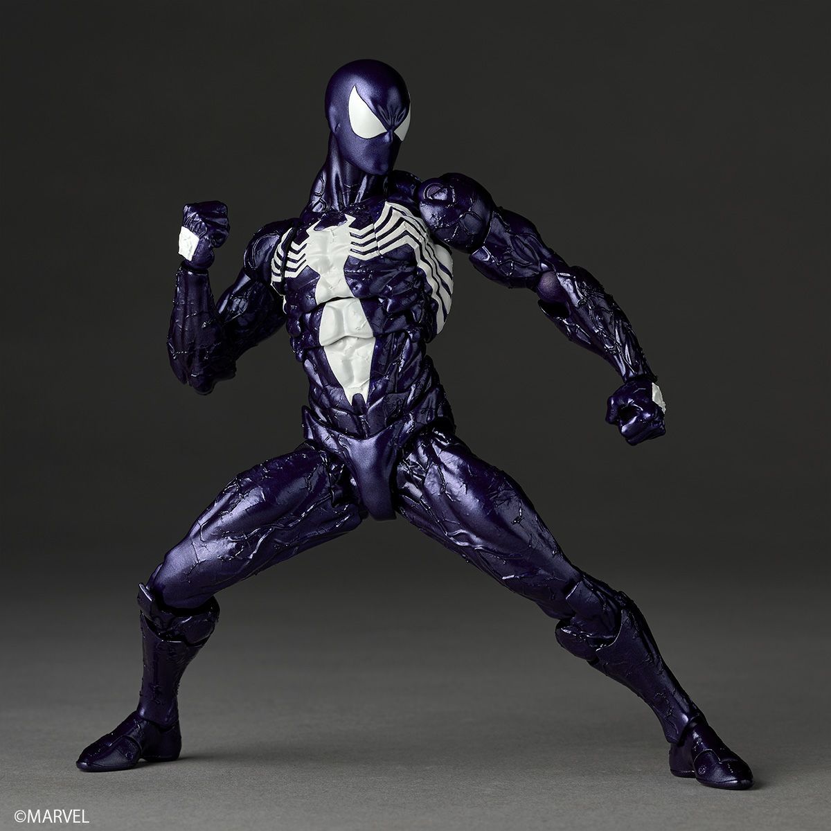 [PRE-ORDER] Revoltech Amazing Yamaguchi Marvel Symbiote Spider-Man Purple Version with Bonus Part
