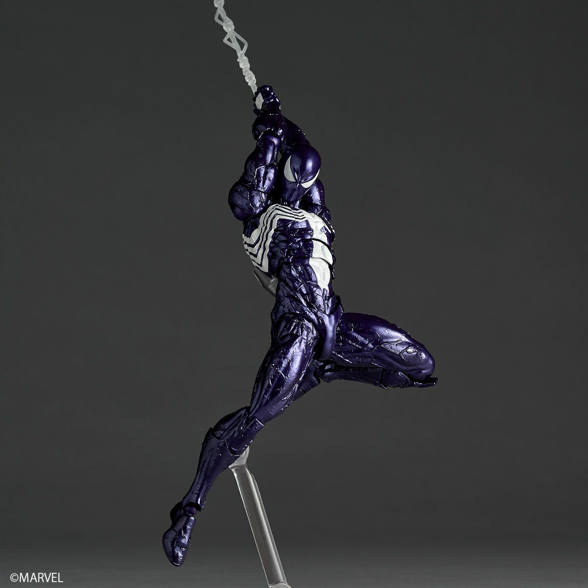 [PRE-ORDER] Revoltech Amazing Yamaguchi Marvel Symbiote Spider-Man Purple Version with Bonus Part