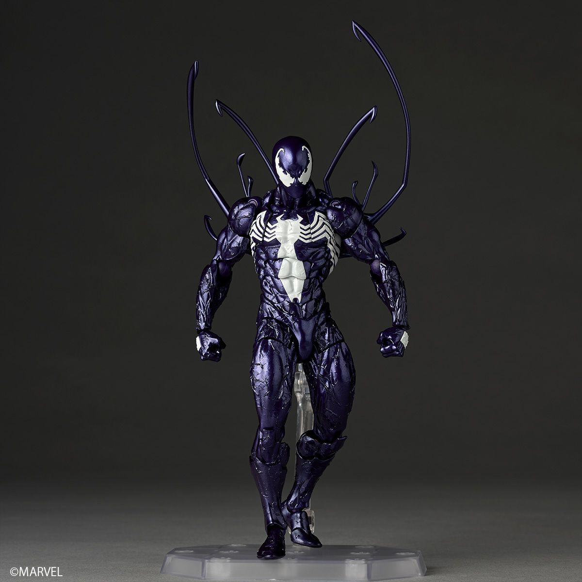 [PRE-ORDER] Revoltech Amazing Yamaguchi Marvel Symbiote Spider-Man Purple Version with Bonus Part