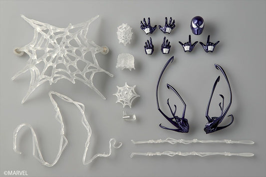 [PRE-ORDER] Revoltech Amazing Yamaguchi Marvel Symbiote Spider-Man Purple Version with Bonus Part