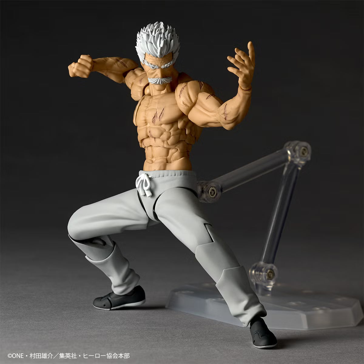 [PRE-ORDER] Revoltech Amazing Yamaguchi One Punch Man Silver Fang Bang with Bonus Part