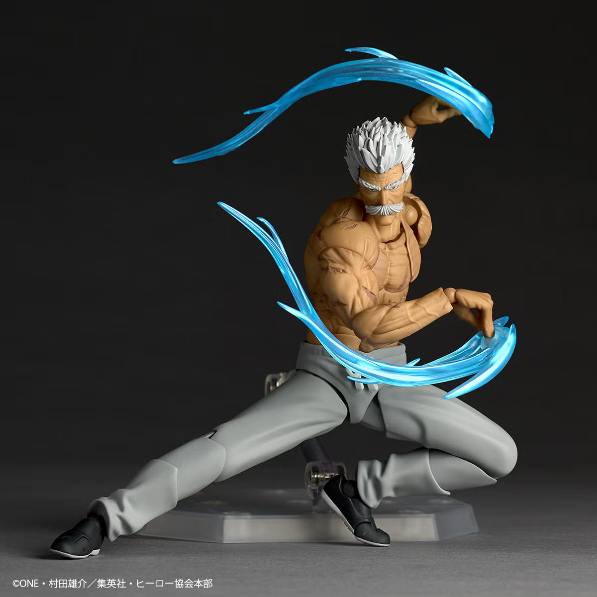 [PRE-ORDER] Revoltech Amazing Yamaguchi One Punch Man Silver Fang Bang with Bonus Part