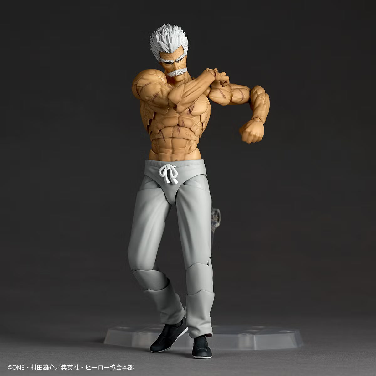 [PRE-ORDER] Revoltech Amazing Yamaguchi One Punch Man Silver Fang Bang with Bonus Part