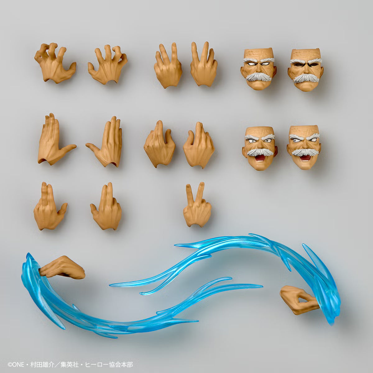 [PRE-ORDER] Revoltech Amazing Yamaguchi One Punch Man Silver Fang Bang with Bonus Part