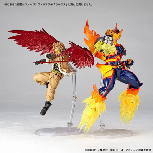 [PRE-ORDER] Revoltech My Hero Academia Wing Hero: Hawks Keigo Takami [2026]