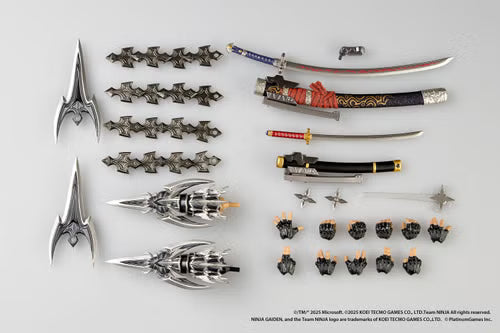 [PRE-ORDER] Revoltech Amazing Yamaguchi Ryu Hayabusa "NINJA GAIDEN 4" Ver. with Bonus Part