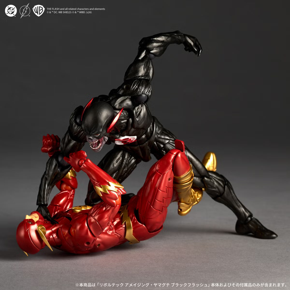 [PRE-ORDER] Revoltech Amazing Yamaguchi DC Universe Black Flash (With Bonus Part)