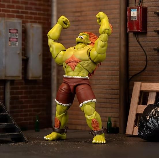 [IN STOCK in HK] Jada Toys 1/12 Scale Action Figure Street Fighter Blanka