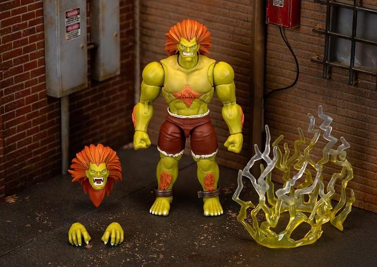 [IN STOCK in HK] Jada Toys 1/12 Scale Action Figure Street Fighter Blanka