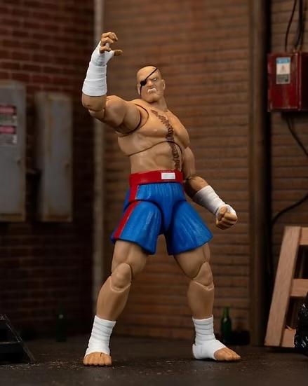 [IN STOCK in HK] Jada Toys 1/12 Scale Action Figure Street Fighter Sagat
