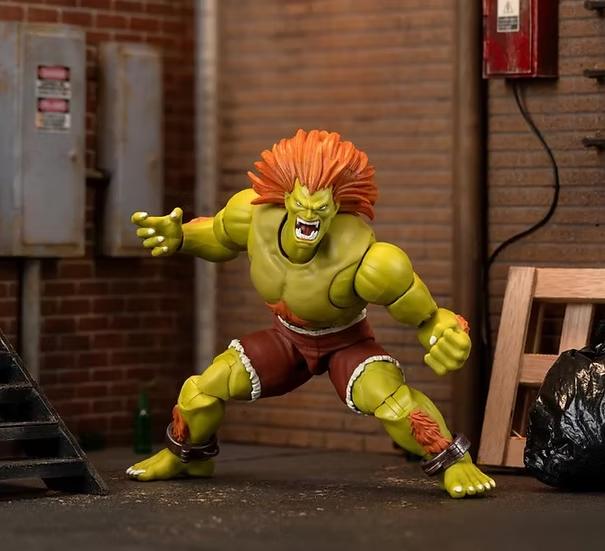 [IN STOCK in HK] Jada Toys 1/12 Scale Action Figure Street Fighter Blanka