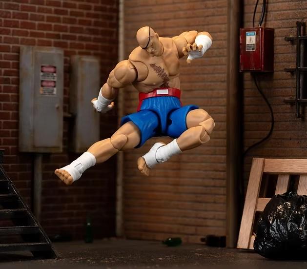 [IN STOCK in HK] Jada Toys 1/12 Scale Action Figure Street Fighter Sagat