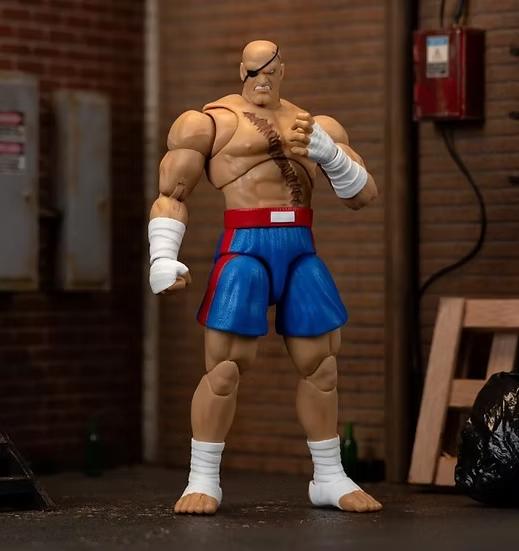 [IN STOCK in HK] Jada Toys 1/12 Scale Action Figure Street Fighter Sagat