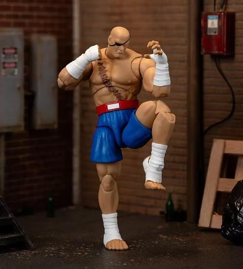 [IN STOCK in HK] Jada Toys 1/12 Scale Action Figure Street Fighter Sagat