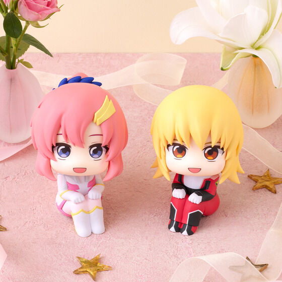 [PRE-ORDER] Look Up Rukappu Mobile Suit Gundam Seed FREEDOM LACUS CLYNE & Cagalli Yula Athha Set [Includes limited cushion]