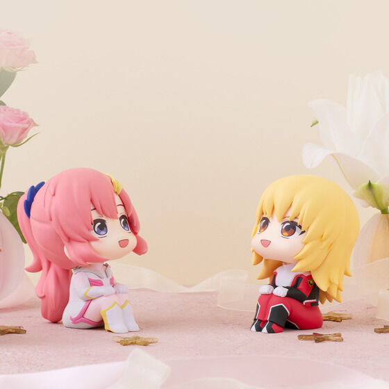 [PRE-ORDER] Look Up Rukappu Mobile Suit Gundam Seed FREEDOM LACUS CLYNE & Cagalli Yula Athha Set [Includes limited cushion]