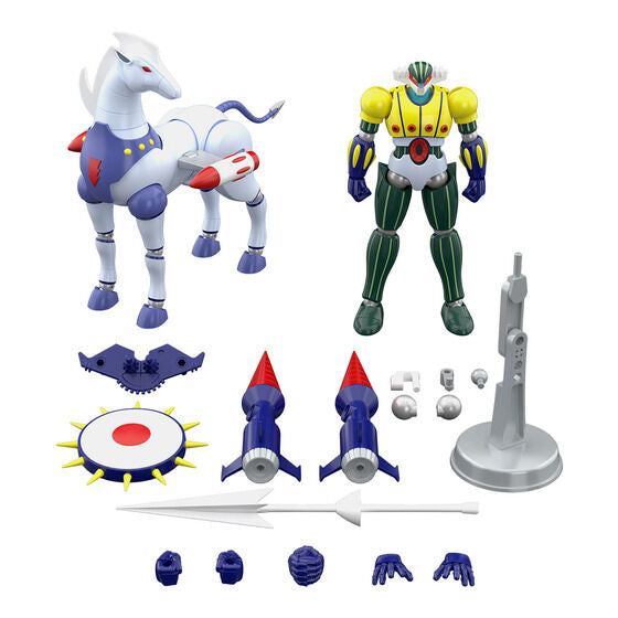 [PRE-ORDER] SMP [SHOKUGAN MODELING PROJECT] Kotetsu JEEG ROBOT Through Set