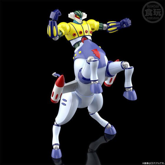 [PRE-ORDER] SMP [SHOKUGAN MODELING PROJECT] Kotetsu JEEG ROBOT Through Set