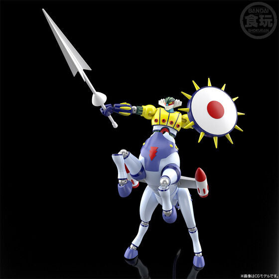 [PRE-ORDER] SMP [SHOKUGAN MODELING PROJECT] Kotetsu JEEG ROBOT Through Set