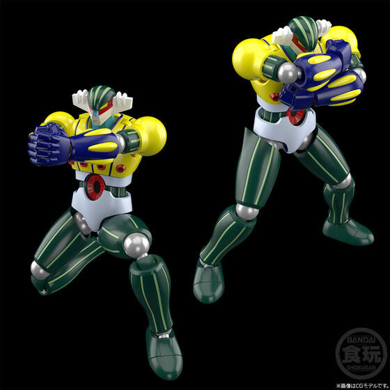 [PRE-ORDER] SMP [SHOKUGAN MODELING PROJECT] Kotetsu JEEG ROBOT Through Set
