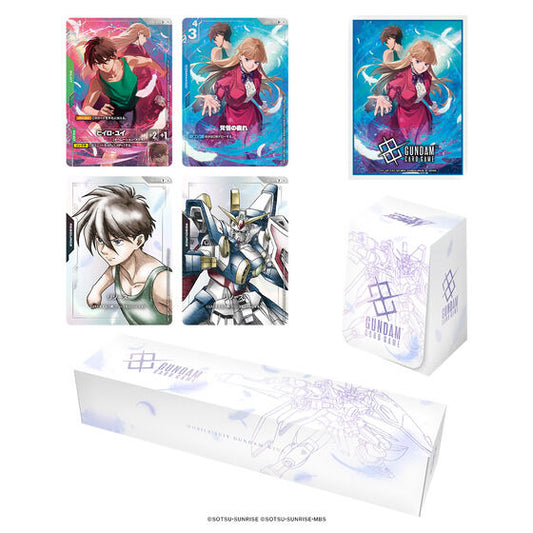 [PRE-ORDER] Gundam Card Game Premium Goods Set -Mobile Suit Gundam Wing- [PB01] [Japanese]