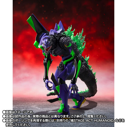 [PRE-ORDER] S.H.MonsterArts EVANGELION 01 TEST TYPE “G” Awakened Form (Godzilla vs. Evangelion