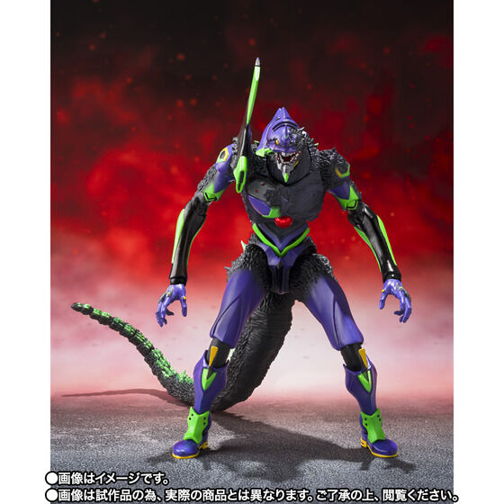 [PRE-ORDER] S.H.MonsterArts EVANGELION 01 TEST TYPE “G” Awakened Form (Godzilla vs. Evangelion
