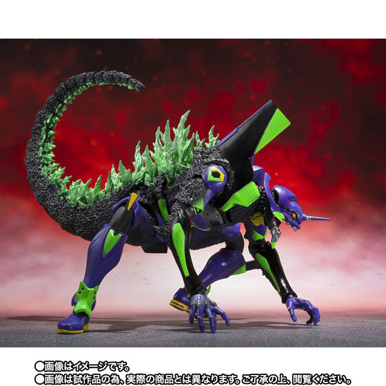 [PRE-ORDER] S.H.MonsterArts EVANGELION 01 TEST TYPE “G” Awakened Form (Godzilla vs. Evangelion
