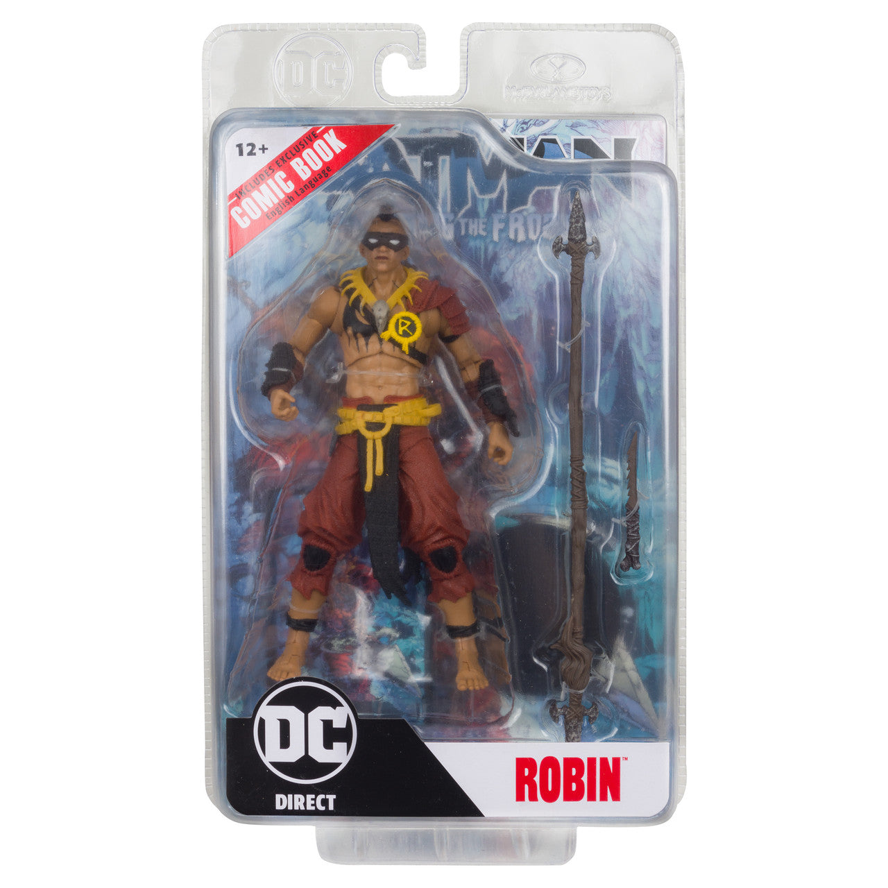 [IN STOCK in AU] McFarlane Toys 7IN FIGURES DC Multiverse Robin Batman Fighting the Frozen Comic