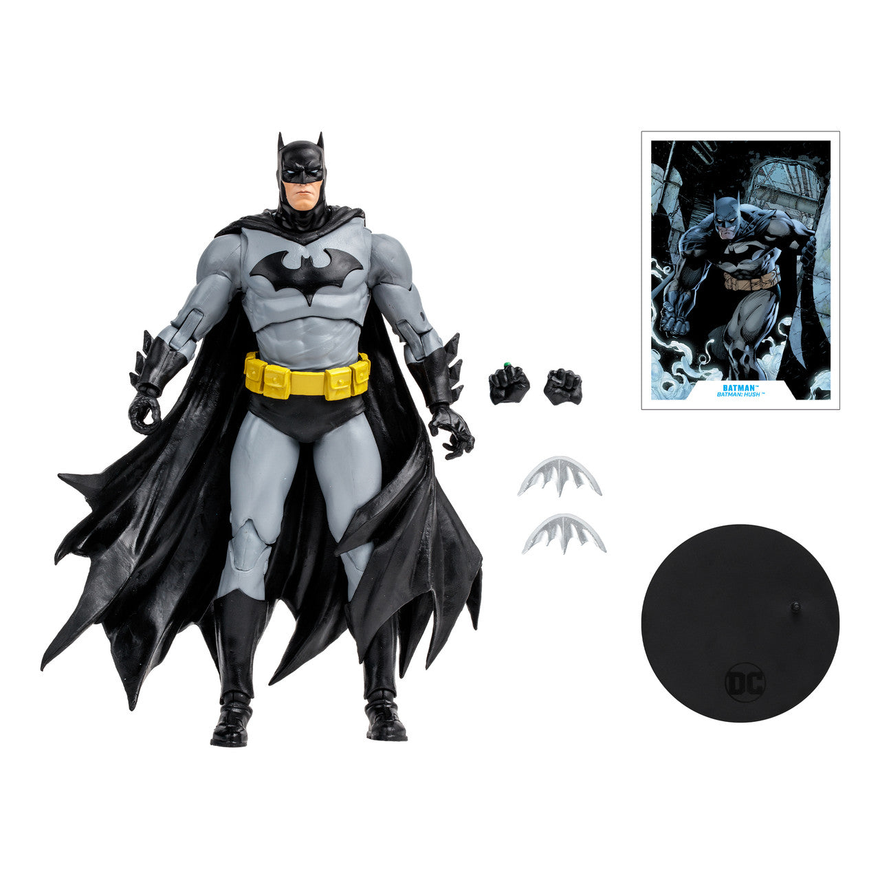 [IN STOCK in AU] 7IN FIGURES DC Batman (Batman: Hush) in Black & Grey