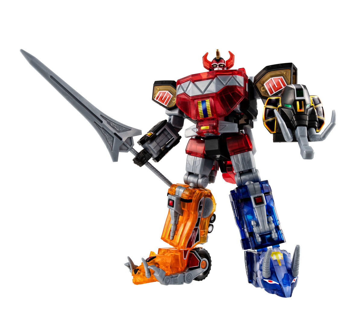 [PRE-ORDER] SMP [SHOKUGAN MODELING PROJECT] Super Minipla Kyoryu Sentai Zyuranger Daizyujin Power Rangers Megazord Clear Color Ver.