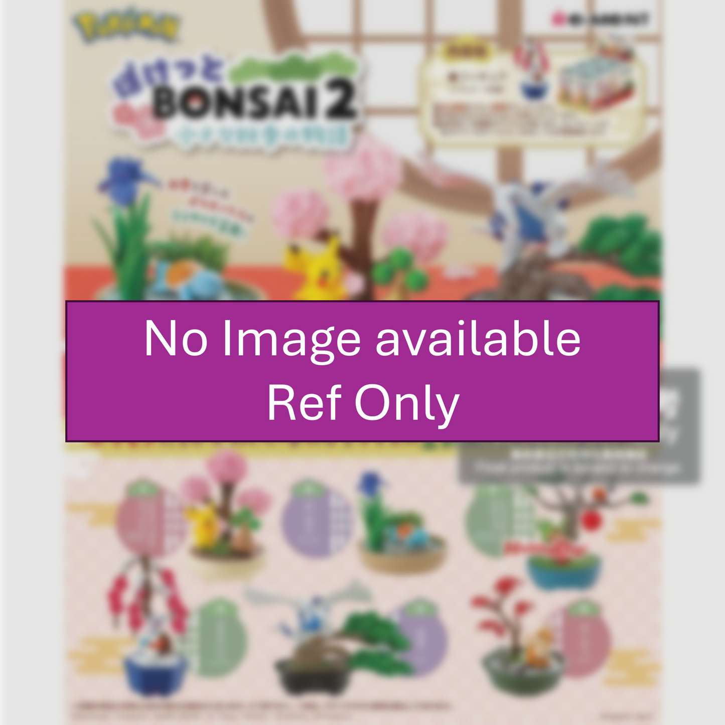 [PRE-ORDER] Re-ment Pokemon Pocket Bonsai 3 (Original Box Complete Set of 6)