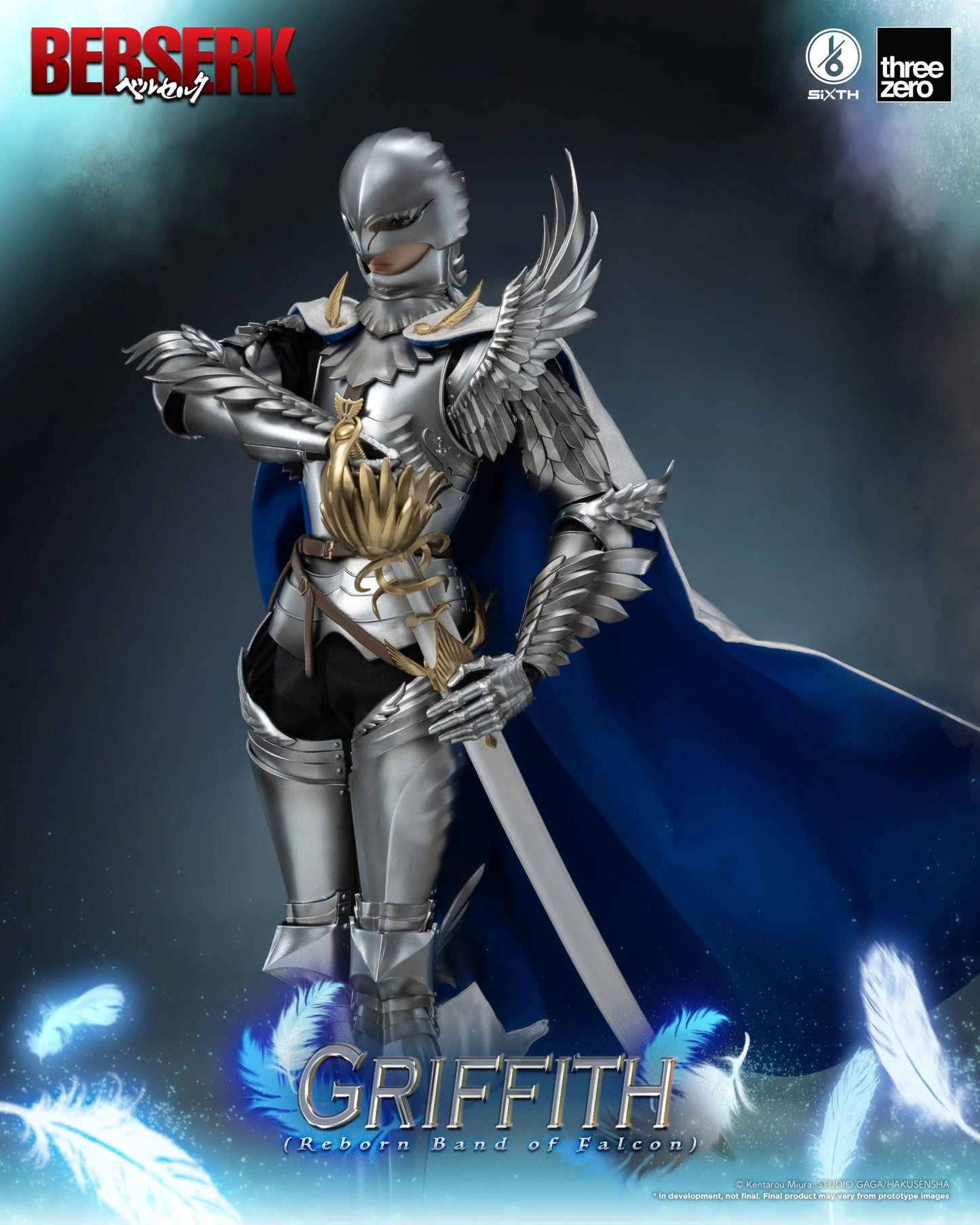 [IN STOCK in HK] Threezero BERSERK Griffith (Reborn Band of Falcon)